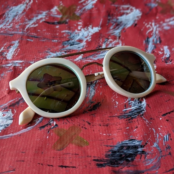 Fun Eclectic Mirrored Sunglasses by A.J. Morgan - Picture 6 of 7